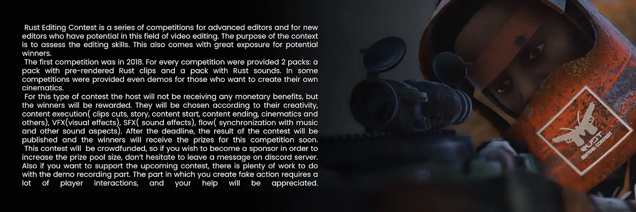 Rust Editing Contents- Competitions